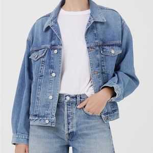 AGOLDE CHARLI OVERSIZED JACKET IN DEBATE